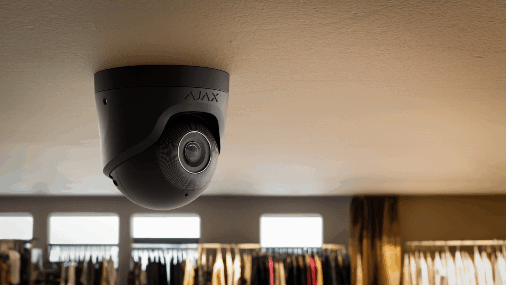 Caméra IP Ajax TurretCam – surveillance extérieure avec vision nocturne avancée